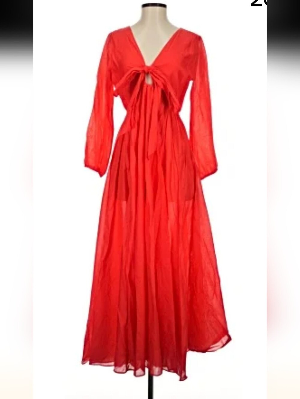 J Crew Original Beachwear Cotton Voile Maxi Dress
